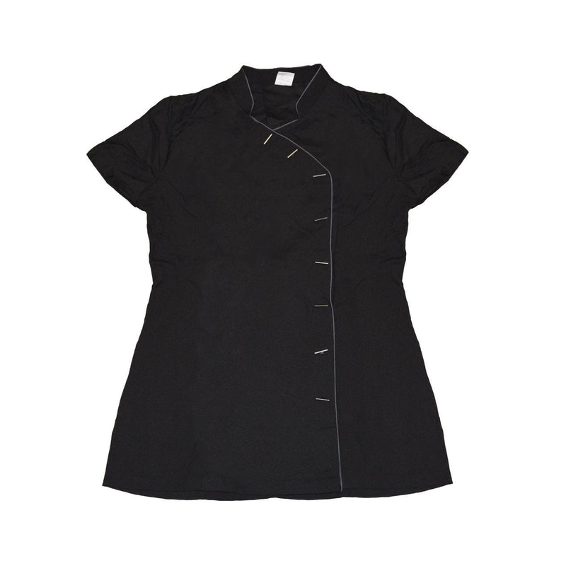 [Australia] - Betty Dain Bleach Proof Tunic, Black and Silver, XXL 