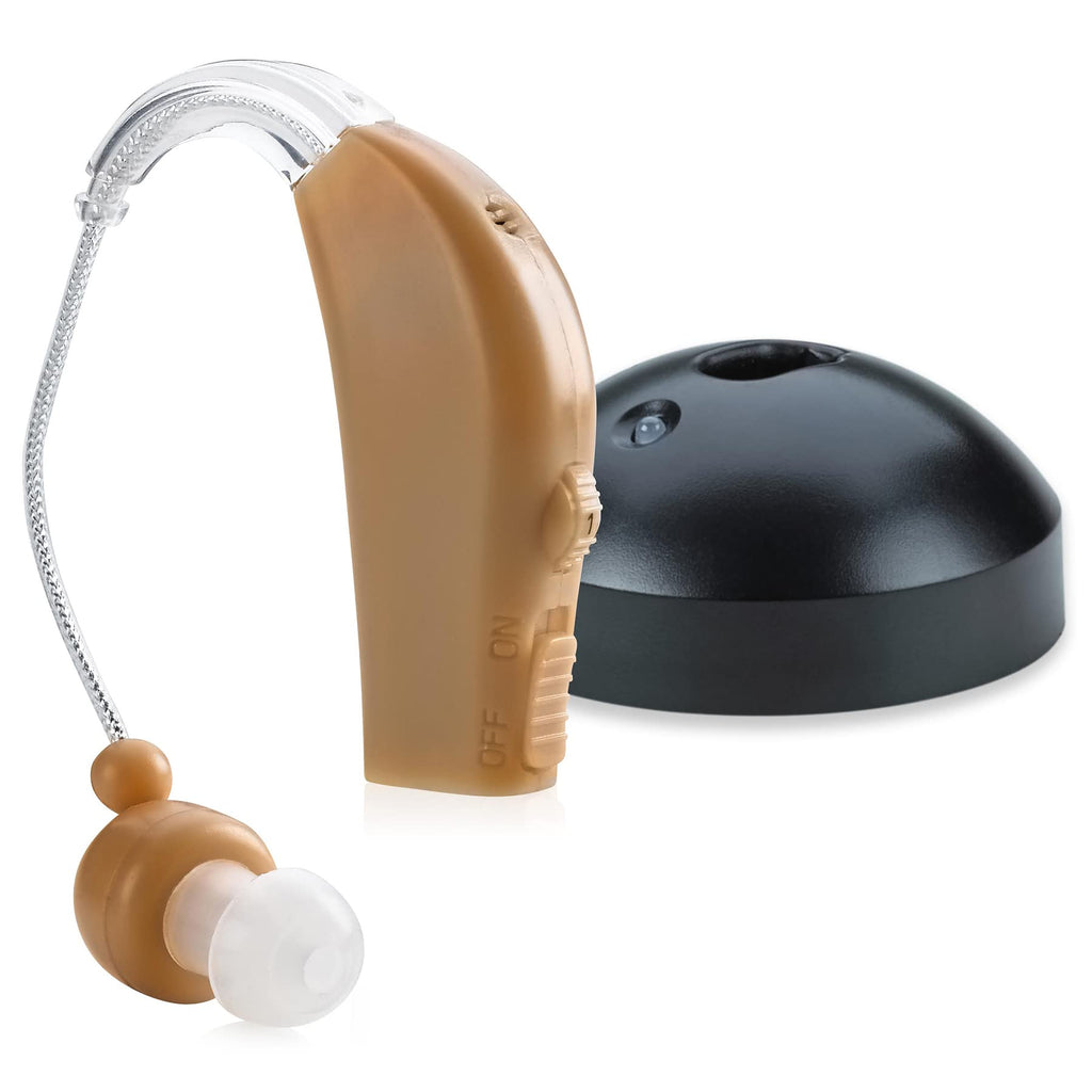 [Australia] - MEDca High Quality Rechargeable Ear Hearing Amplifier Sound Amplifier with Rapid Charger 