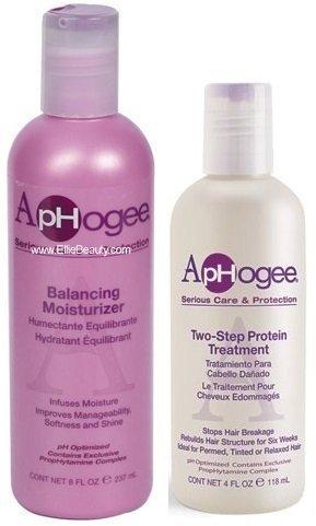 [Australia] - Aphogee Serious Hair Care Double Bundle (Balancing Moisturizer and Twostep Protein Treatment). 