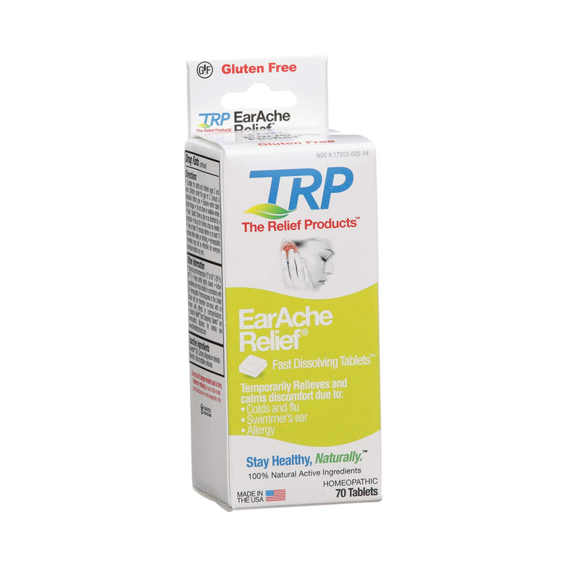 [Australia] - The Relief Products Earache Relief Tablets, 70 Count 