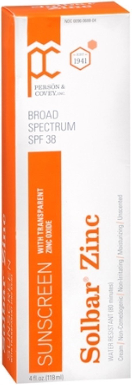 [Australia] - Solbar Zinc Sun Protection Cream SPF 38 4 oz (Pack of 4) 