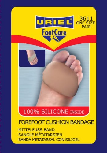 [Australia] - URIEL Metatarsal Healing Silicone Sleeves (Pair) 