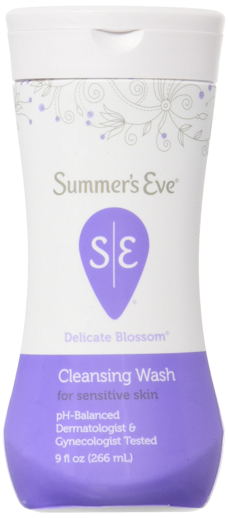 [Australia] - SUMMER'S EVE Feminine Wash for Sensitive Skin-Delicate Blossom-9 oz, 2 pk 9 Ounce Pack Of Two 