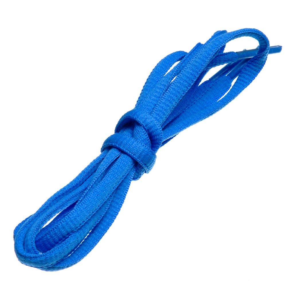 [Australia] - BIRCH's Oval Shoelaces 27 Colors Half Round 1/4" Shoe Laces 4 Different Lengths 29.5"(75cm) S Azure 