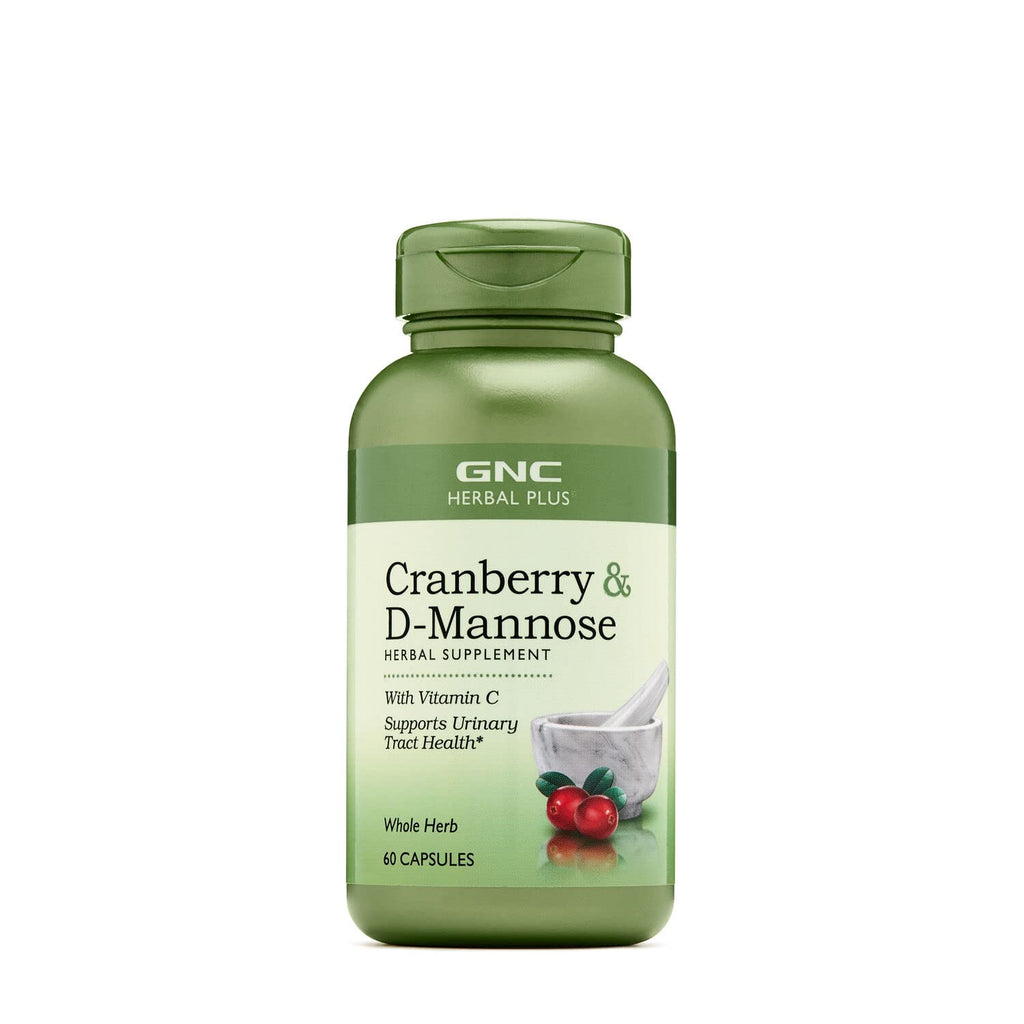 [Australia] - GNC Herbal Plus Cranberry D-Mannose, 60 capsules 