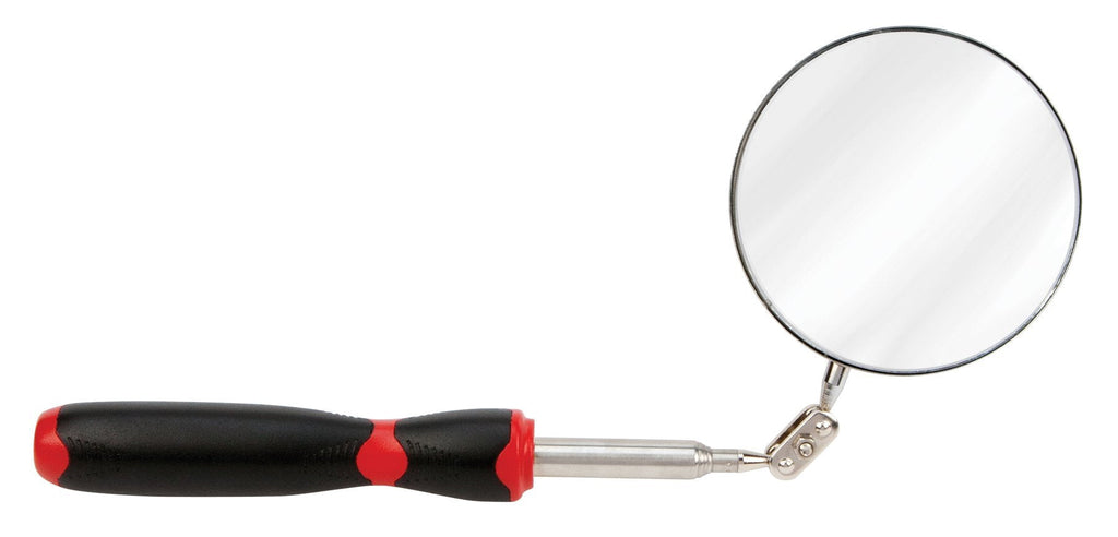 [Australia] - Performance Tool W9141 3.5" Jumbo Round Inspection Mirror, Extends From 11-3/8 to 30" Round Inspection Mirror |Extends: 11-3/8 to 30" 