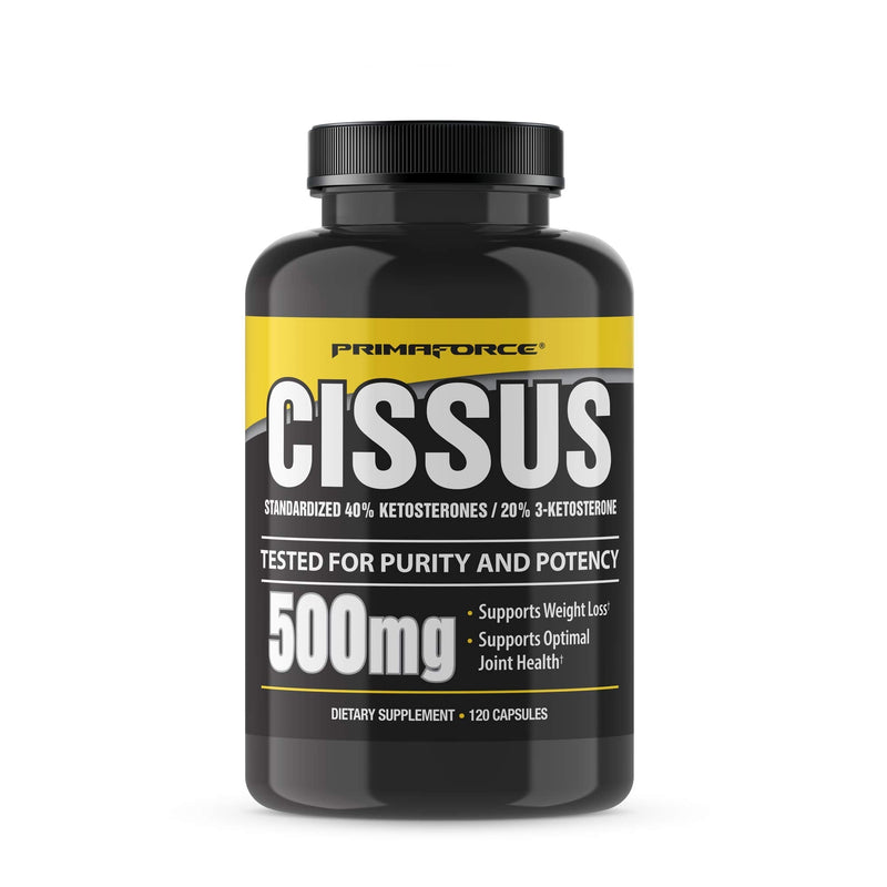 [Australia] - PrimaForce Cissus Quadrangularis Extract, - 120 Capsules, 1000mg per serving - Premium Joint Pain Relief for Men and Women, Enhances Recovery 