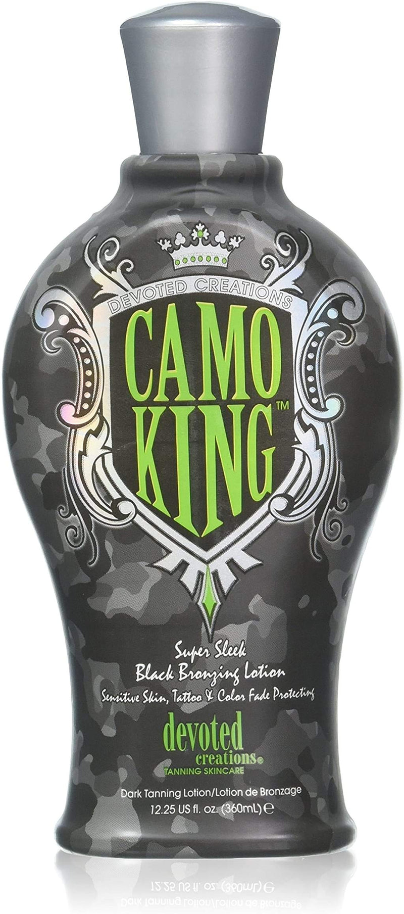 [Australia] - Devoted Creations CAMO KING Black Bronzing Lotion - 12.25 oz. 
