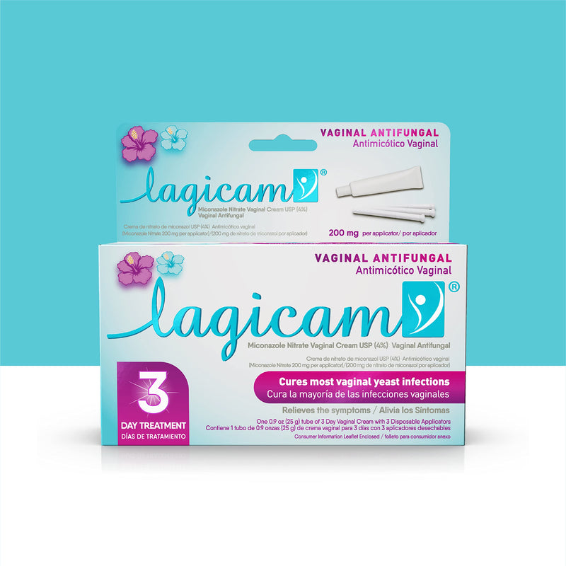 [Australia] - Lagicam Vaginal Yeast Infection Antifungal 3 Day Treatment Cream, 0.9 oz 