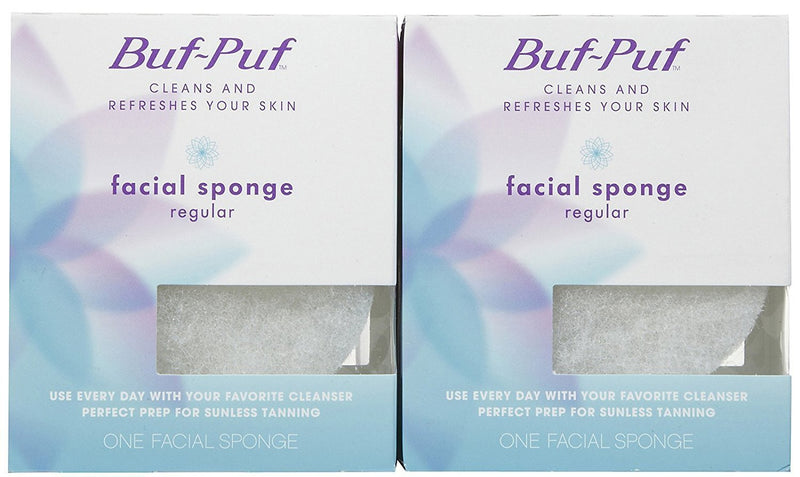 [Australia] - Buf-Puf Regular Facial Sponge - 2 pk 