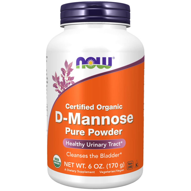 [Australia] - NOW Supplements, D-Mannose Powder, Non-GMO Project Verified, Healthy Urinary Tract*, 6-Ounce 