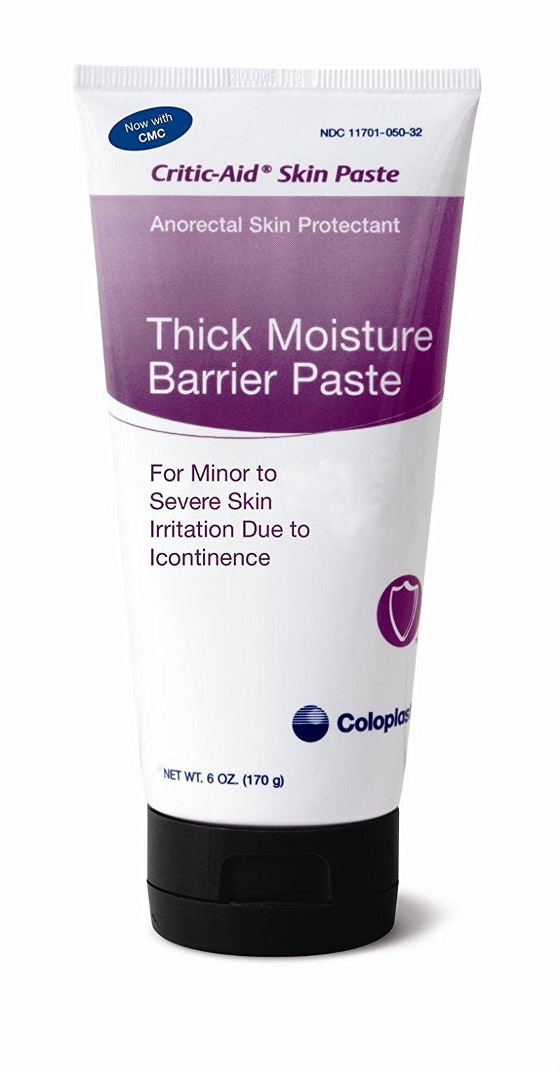 [Australia] - Coloplast Critic-Aid Thick Moisture Barrier Skin Paste 6Oz Tube, Zinc-oxide Base (1 Tube) 
