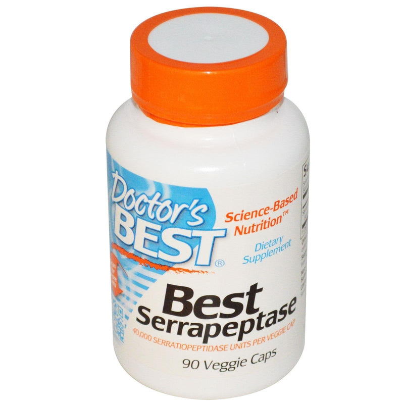 [Australia] - Doctor's Best - Serrapeptase, 90 Veggie caps 