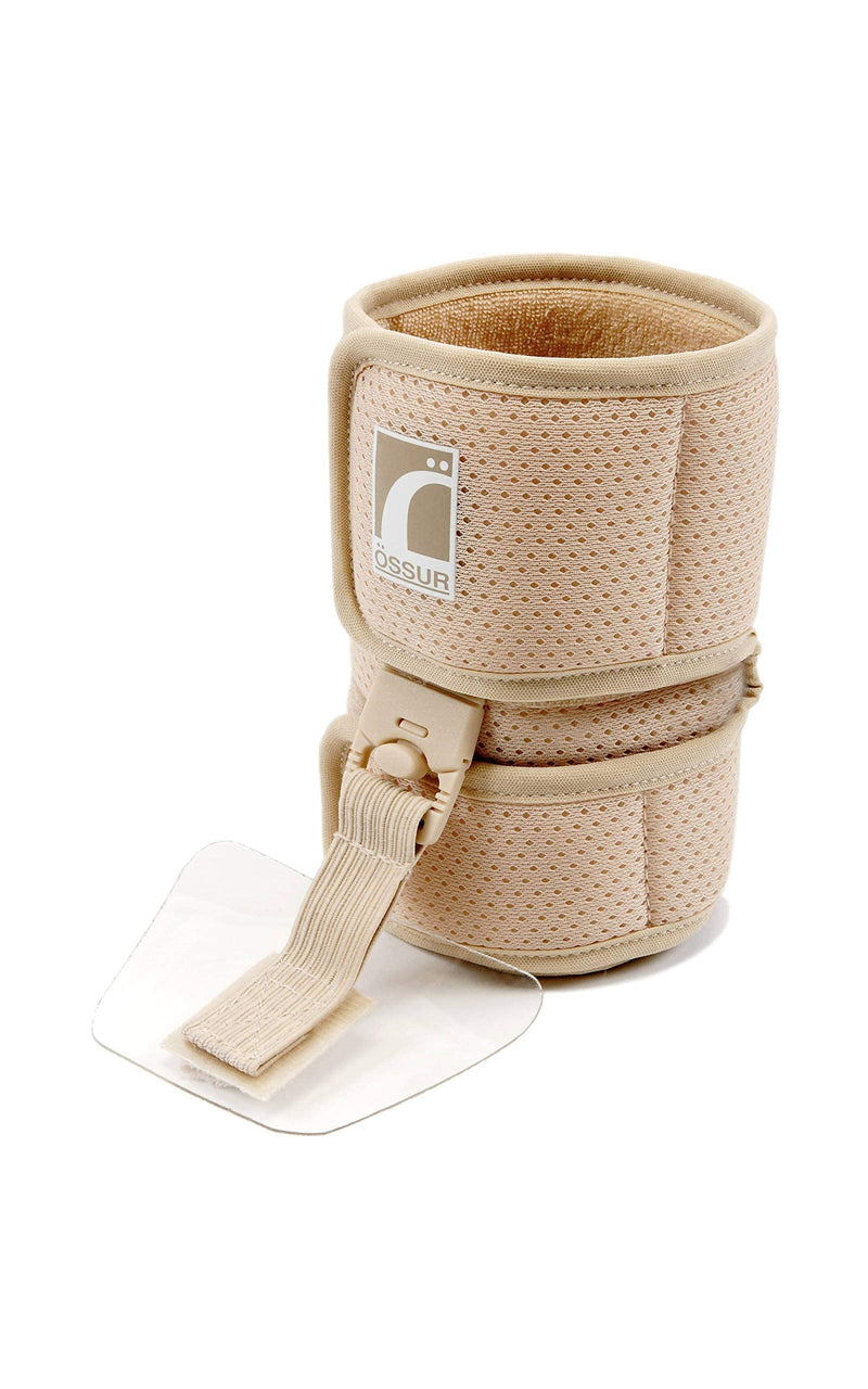 [Australia] - Ossur Foot-Up Drop Foot Brace | Ankle-Foot Orthosis (AFO) for Drop Foot Support | Lightweight, Adjustable Wrap for All-Day Comfort | Breathable Material for All Day Walking | (Beige, Large) Beige Large (Pack of 1) 