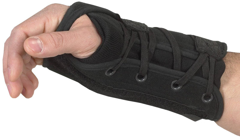 [Australia] - Bilt-Rite Mastex Health Lace-Up Right Hand Wrist Support, Black, X-Large 