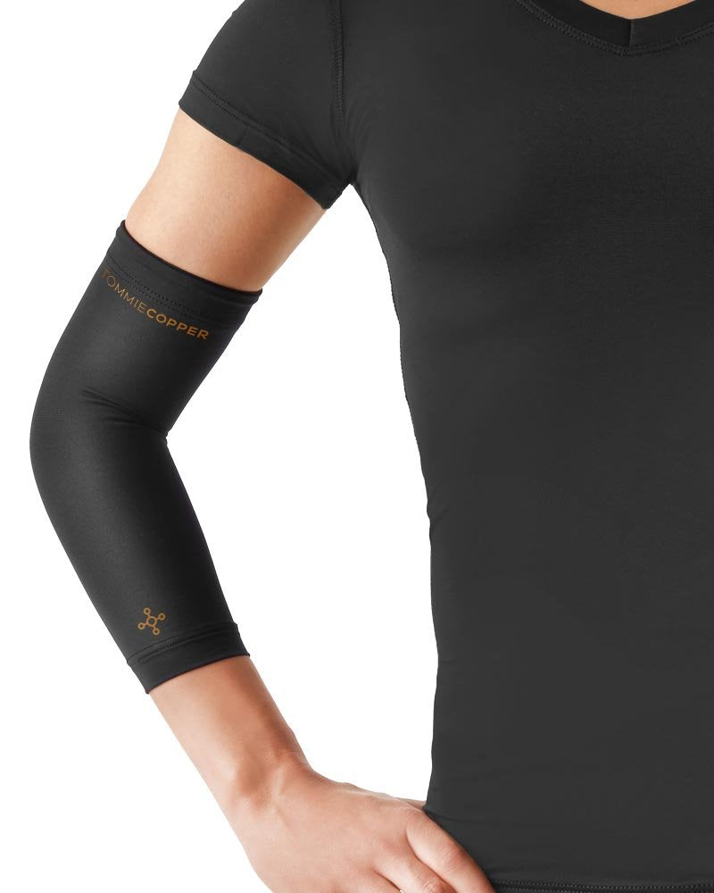 [Australia] - Tommie Copper Women's Recovery Vantage Elbow Sleeve, Black, X-Large 