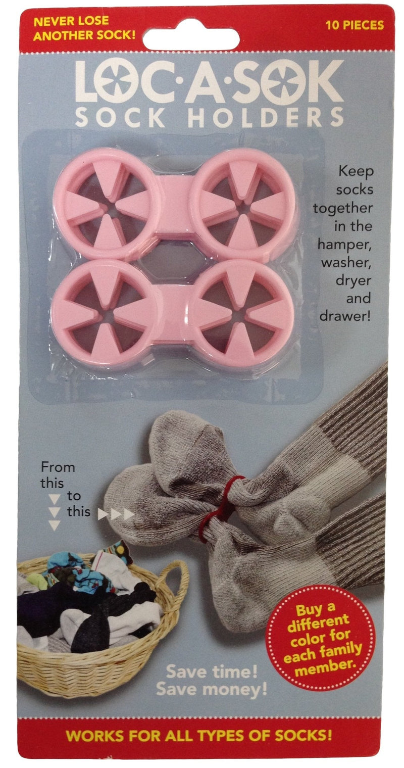 [Australia] - Loc A Sok Sock Locks Clips (Pink) Pink 