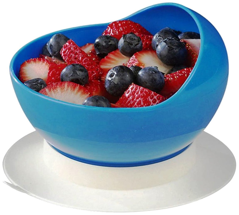 [Australia] - SP Ableware 745340000 Maddak Ableware Scooper Bowl with Suction Cup Base, Blue 