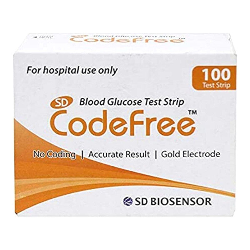 [Australia] - SD Codefree Blood Glucose Test Strips 