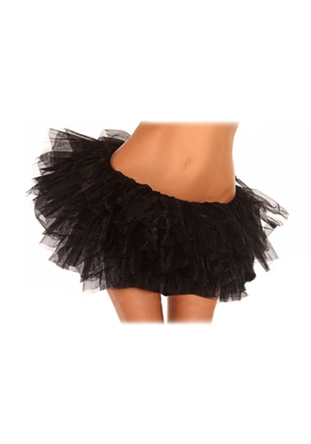 [Australia] - Daisy corsets Black Costume Petticoat Tutu One Size 