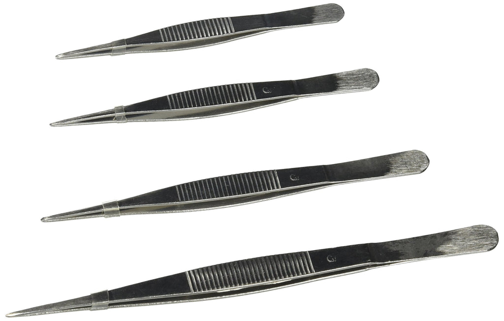 [Australia] - SE Stainless Steel Tweezers Set (4 PC.) - TW2-464SP 