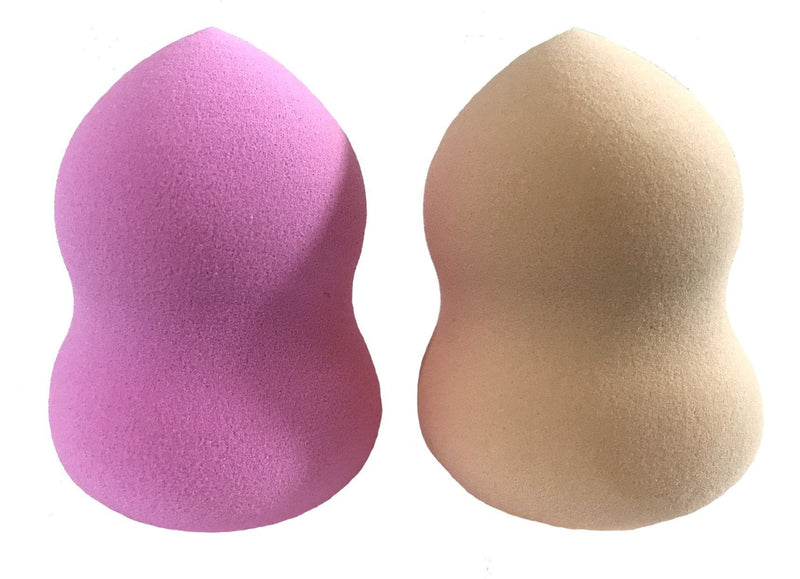 [Australia] - Essencell Cosmetic Pro Makeup Blender Sponges 2pc Pack - Easily Blend Liquid Foundation,Highlight and Contour-Flawless Sponge Applicator 2 pack 