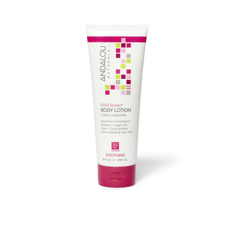 [Australia] - Andalou Naturals 1000 Roses Soothing Body Lotion, 8 Fl Oz 8 Fl Oz (Pack of 1) 