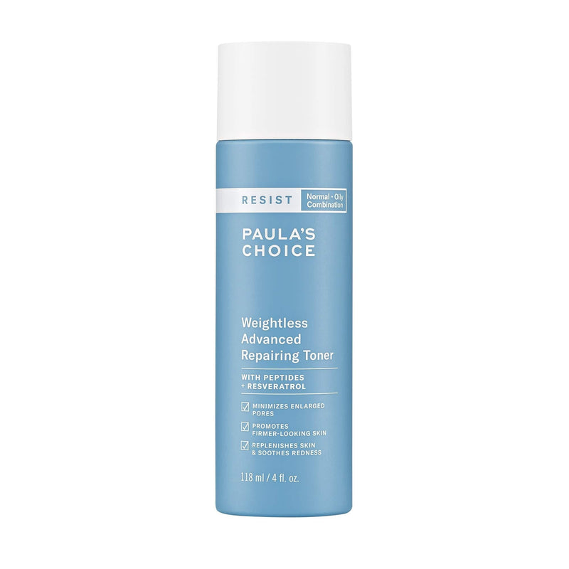 [Australia] - Paula's Choice Resist Weightless Advanced Repairing Toner, Niacinamide & Hyaluronic Acid, Wrinkles & Large Pores, Oily Skin, 4 Ounce 