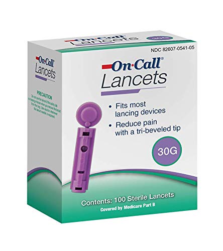[Australia] - On Call Twist Off Lancets, 30 Gauge, 100 Lancets 