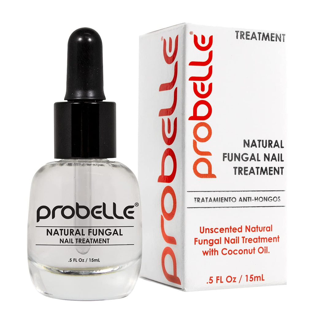 [Australia] - Probelle Natural Fungal Nail Treatment, Anti Fungal Nail Treatment, Nail Color Restoration, Clear Homeopathic Topical Solution .5 oz/ 15 ml (Patented Formula) 