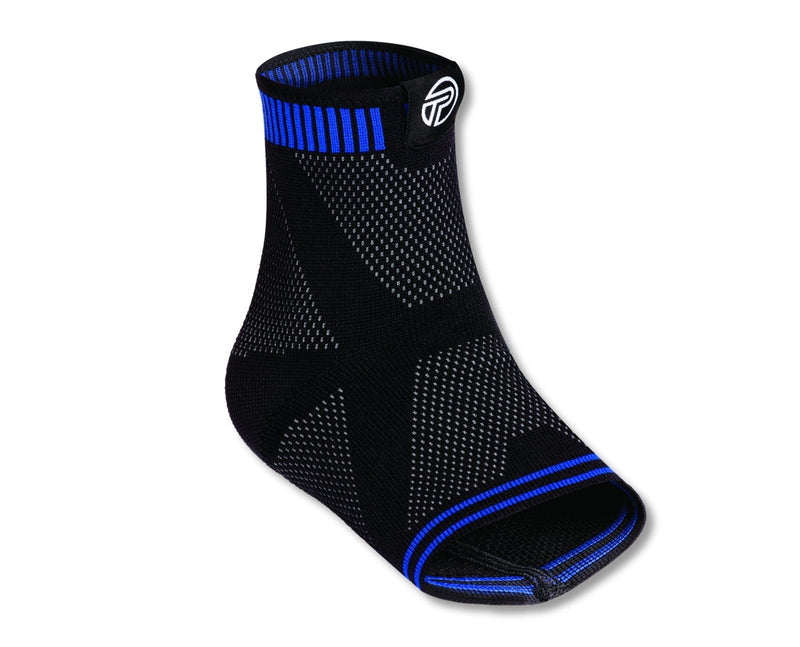 [Australia] - Pro-Tec Athletics 3D Flat Premium Ankle Sleeve Medium Black/ Blue 