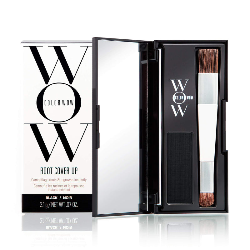 [Australia] - COLOR WOW Root Cover Up – All Day Hair Color Touch-Up Powder Black 