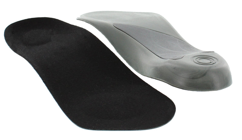 [Australia] - Arch Support Orthotics Ergonomic Mid Sole Support 3/4 Elevator Shoes Insole - 1/2 Inch Height Increase Heel Inserts Size L Plantar Fasciitis, Foot Pain, Heel Pain and Pronation Relief for Men & Women Large 