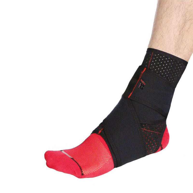 [Australia] - CSX Ankle Wrap, Adjustable Compression Support Strap, Sport Performance, Small 