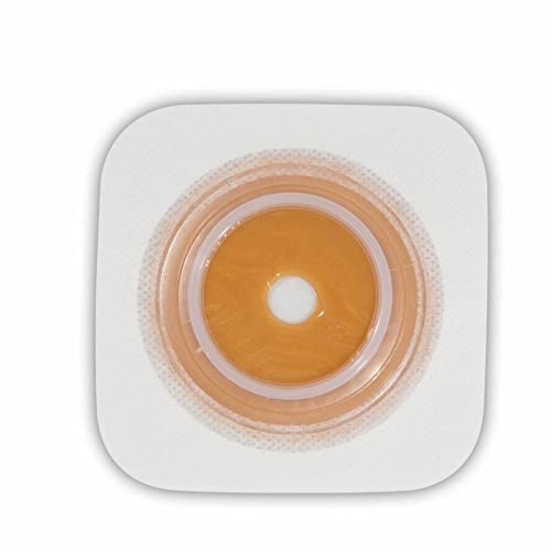[Australia] - ConvaTec 125259 SUR-FIT Natura Two-Piece Stomahesive Skin Barrier with Tape Collar, Cut-to-Fit, White, 1-3/4" Flange, 4" Length, 4" Width, Pack of 10 Dimension 4 x4 Inch, 1-3/4 Inch Flange,White,10/Pk 
