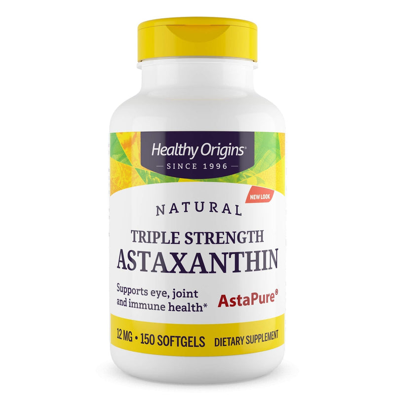 [Australia] - Healthy Origins Astaxanthin (AstaPure) 12 mg, 150 Softgels 150 Count (Pack of 1) 