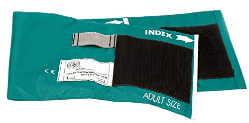 [Australia] - Prestige Medical Adult Nylon Cuff, Teal, 1.3 Ounce 