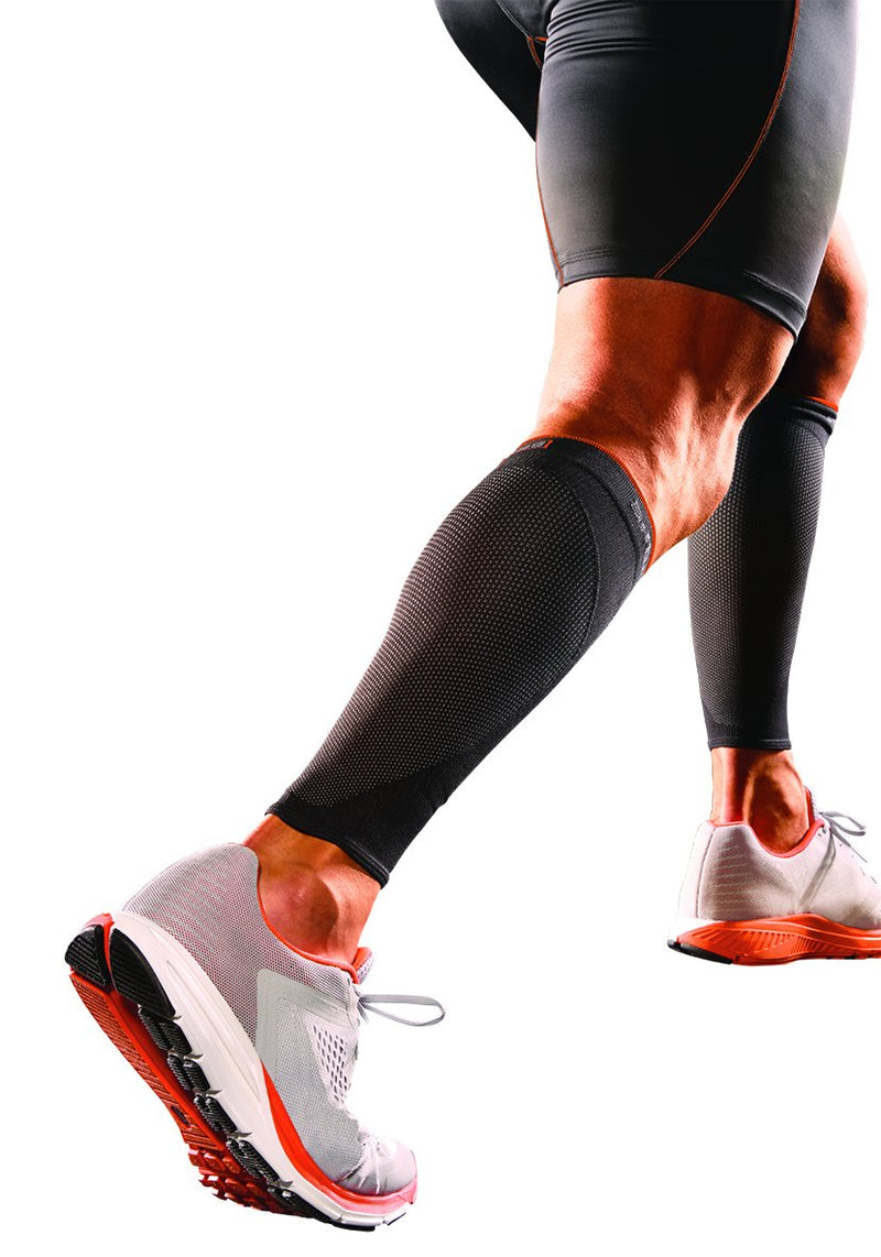 [Australia] - Shock Doctor SVR Recovery Compression Calf Sleeve, Black, Adult-Small 