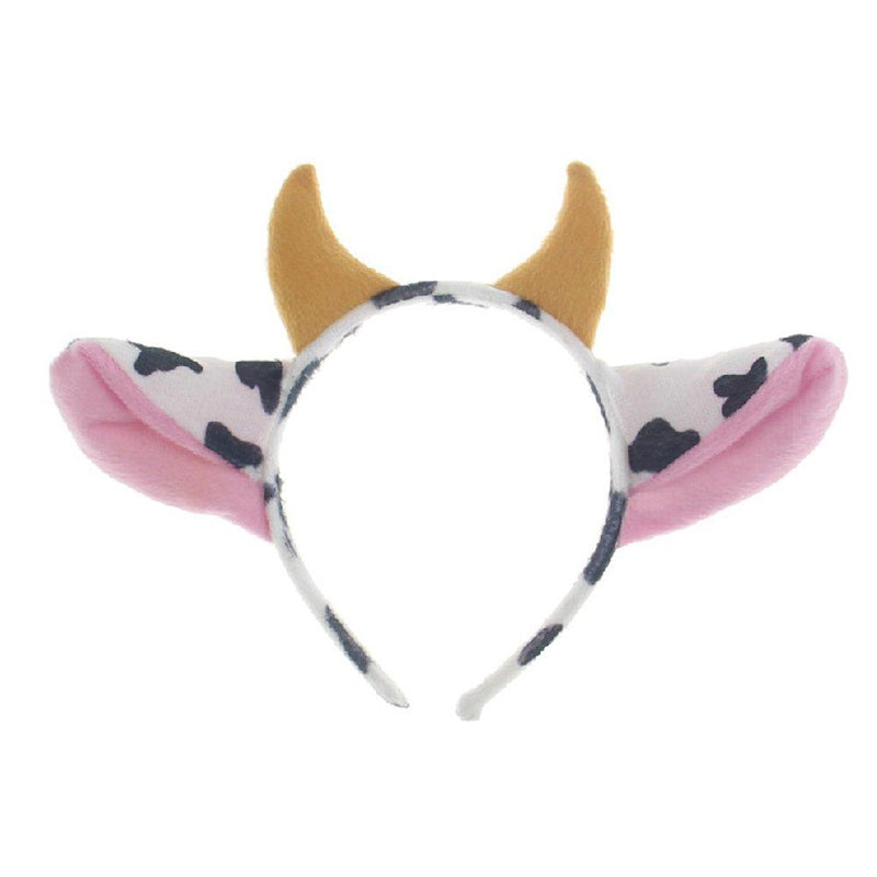 [Australia] - Pagreberya Cow Headband - Cow Costume - Cow Ears Costume - Cow Ears Headband 
