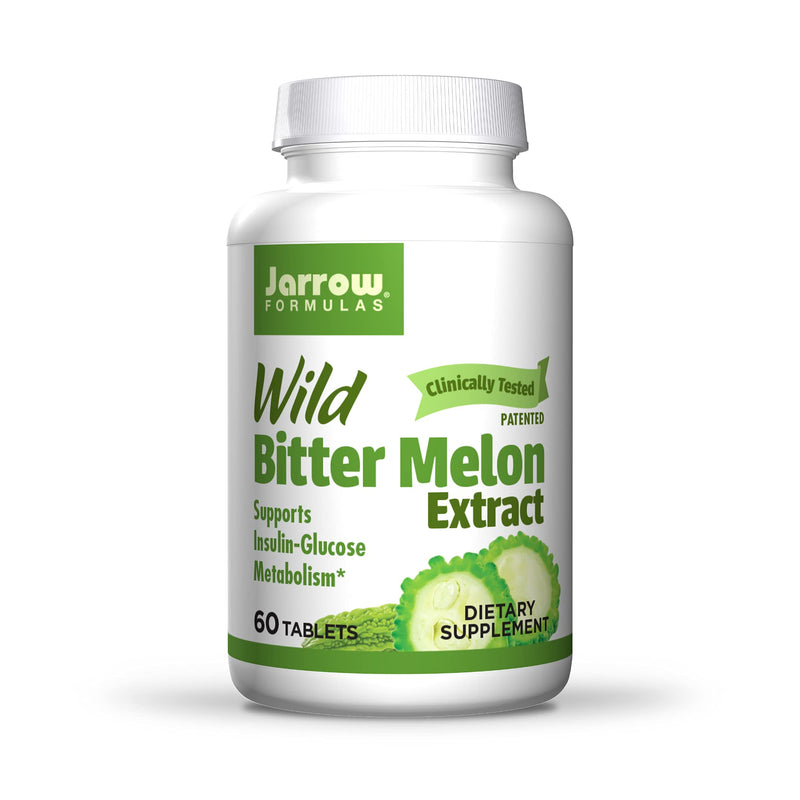 [Australia] - Jarrow Formulas Wild Bitter Melon Extract 750 mg, Patented & Clinically Tested, Supports Insulin Glucose Metabolism, 30 Servings, White, 60 Count 