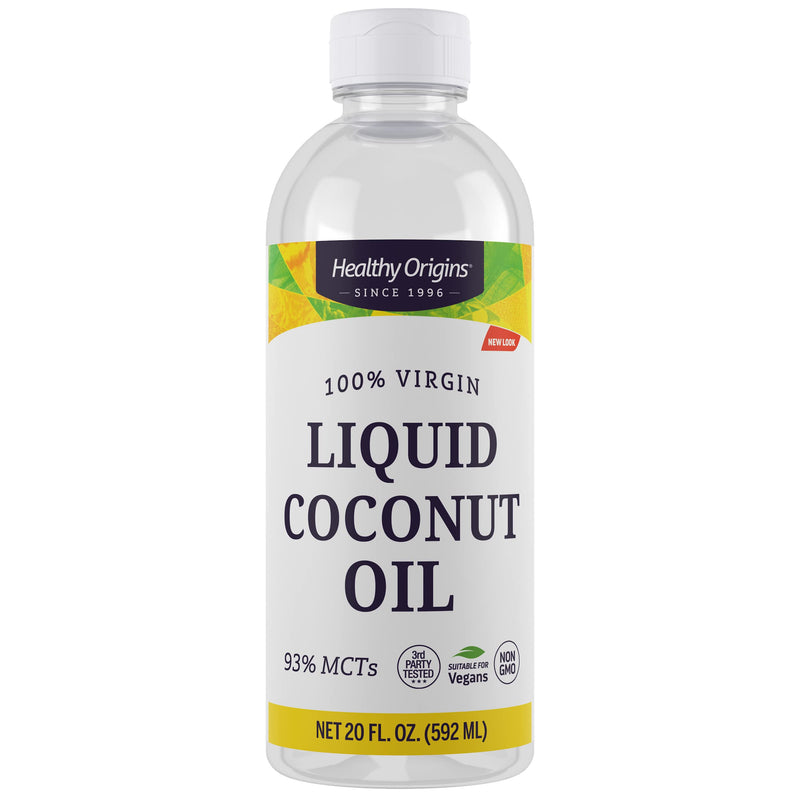 [Australia] - Healthy Origins Liquid Coconut Oil (93% MCT), 20 Ounce 