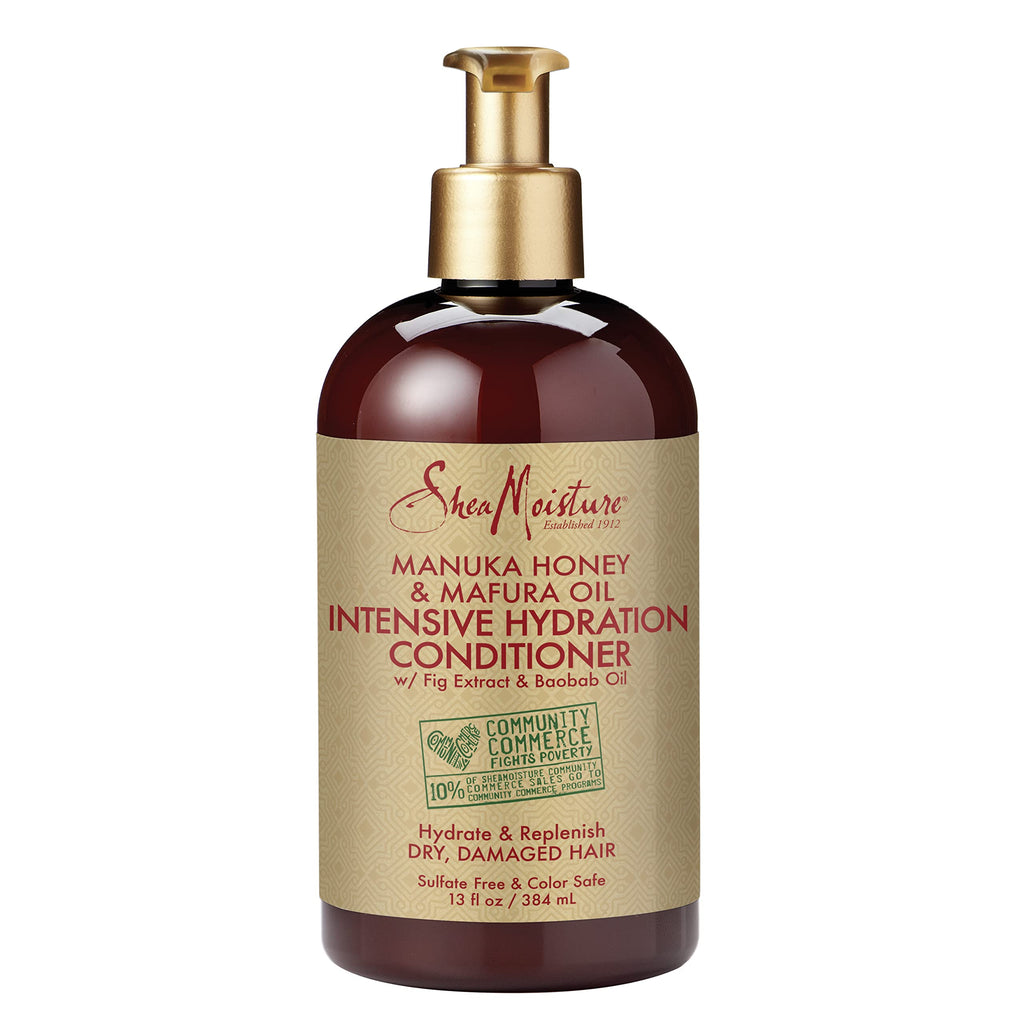 [Australia] - SheaMoisture Intensive Hydration Conditioner for Dry, Damaged Hair Manuka Honey and Mafura Oil to Nourish and Soften Hair 13 oz 13 Fl Oz (Pack of 1) 