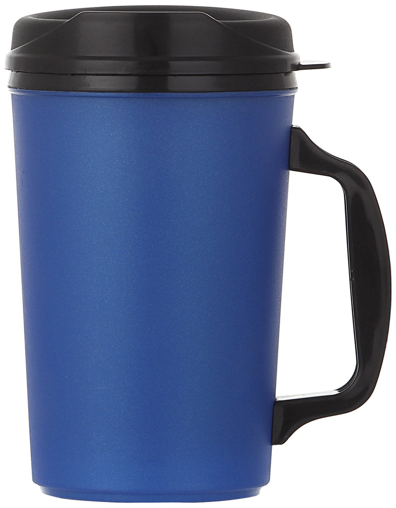 [Australia] - ThermoServ Foam Insulated Mug, 20-Ounce, Pearl Dark Blue 