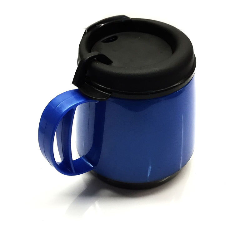 [Australia] - ThermoServ Foam Insulated Wide Body Mug, 20-Ounce, Pearl Dark Blue 