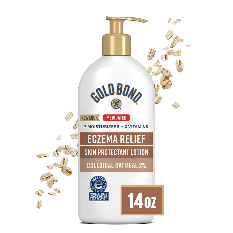 [Australia] - Gold Bond Cream for Eczema Relief 14 oz., Skin Protectant Cream With 2% Colloidal Oatmeal 