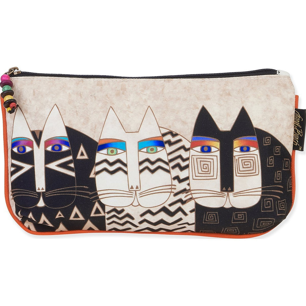 [Australia] - Laurel Burch Cosmetic Bag Set, Wild Cats, 3-Pack 