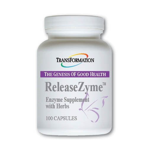 [Australia] - Transformation Enzymes ReleaseZyme, - #1 Practitioner Recommended - Provide's Digestive Support and Encourage Improved Delivery of The Herbal Ingredients - 100 Capsules, 