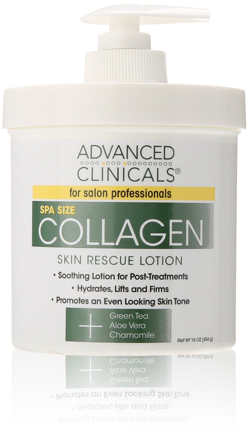 [Australia] - Advanced Clinicals Collagen Skin Rescue Lotion 
