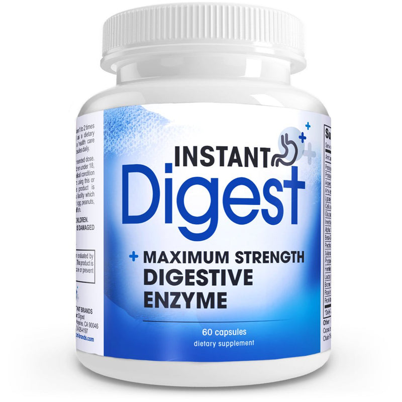 [Australia] - Instant Digest Maximum Strength Digestive Enzymes, 60 Capsules 