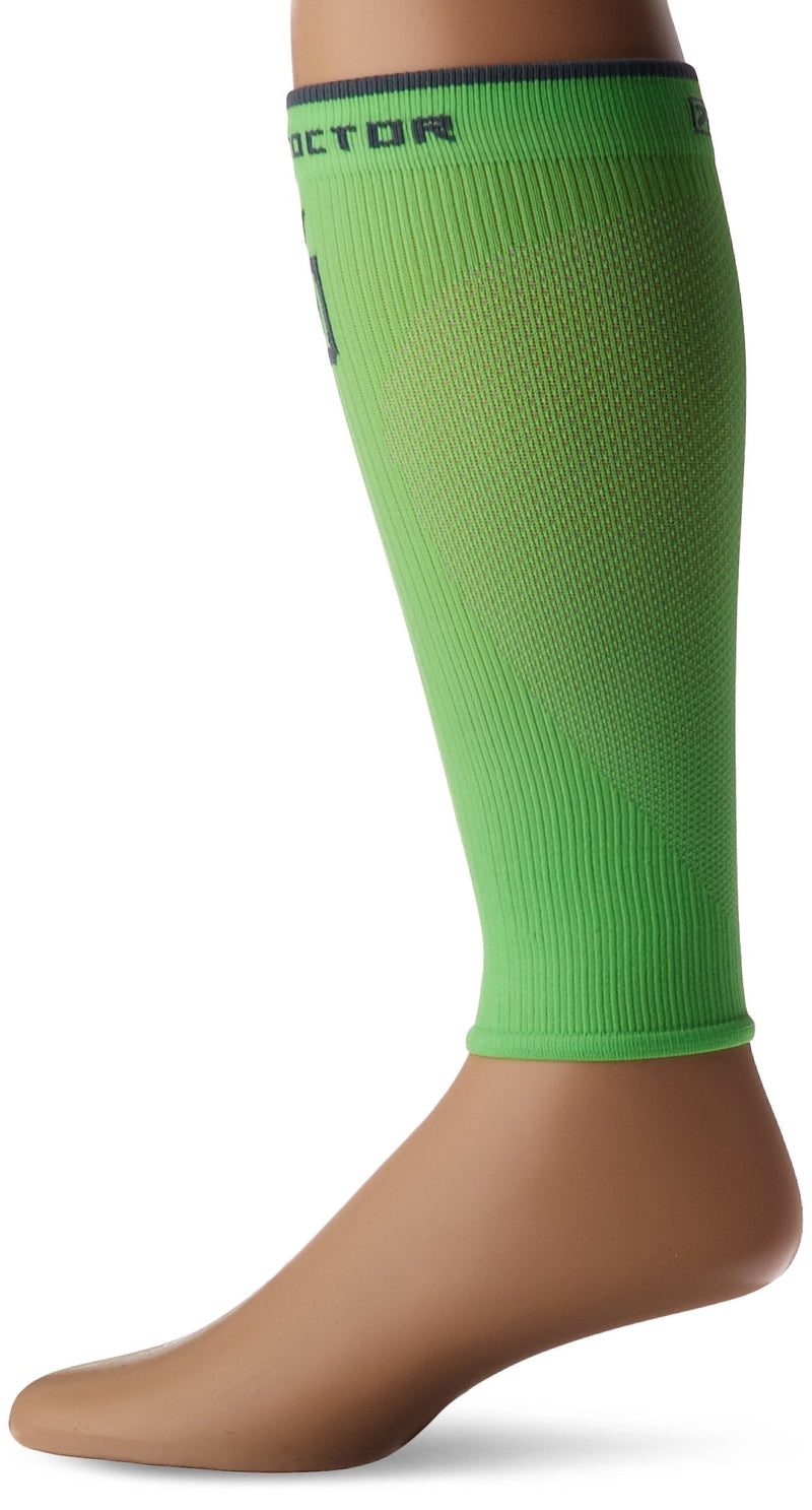 [Australia] - Shock Doctor SVR Recovery Compression Calf Sleeve, Shock Green, Adult-X-Large 